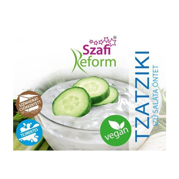 Szafi R.Öntet Tzatziki Ízű Vegán Gm.Hcm 270 g