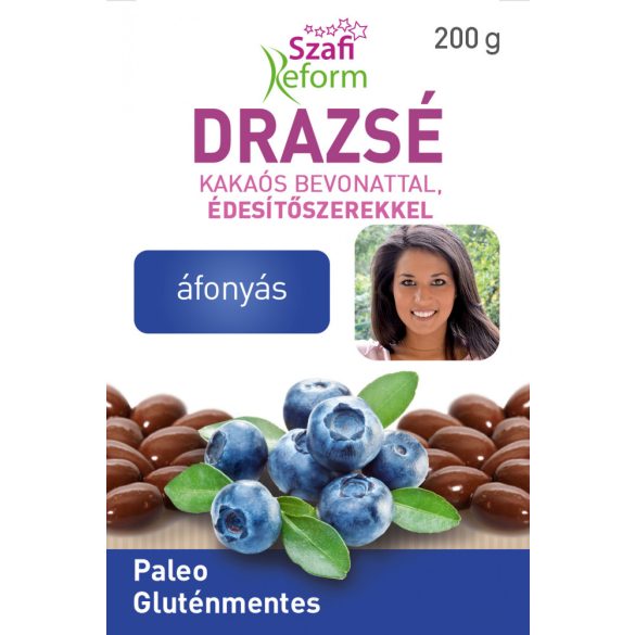 Szafi Reform drazsé édesítőszerekkel áfonyás 100 g