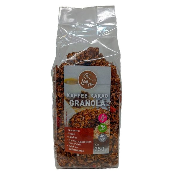 Szafi Free Kávés-kakaós granola (gluténmentes) 250g