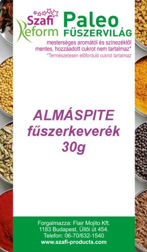 Szafi Reform Paleo Almáspite fűszerkeverék 30 g