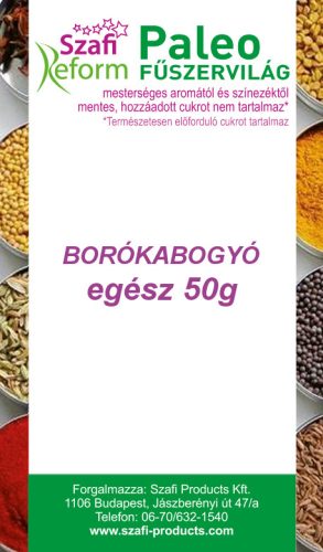 Szafi Reform Paleo Borókabogyó 50 g