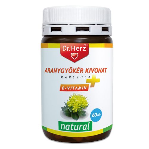 DR.HERZ ARANYGYÖKÉR+B VITAMIN KAPSZULA