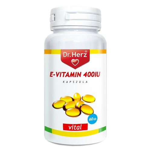 Dr.herz e-vitamin 400iu kapszula 60 db