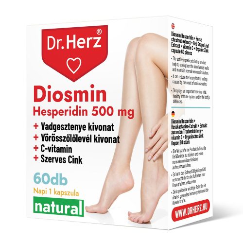 DR Herz Diosmin Hesperidin 500 mg 60 db kapszula