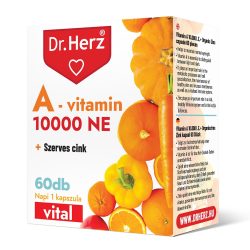   DR Herz A-vitamin 10000 NE + Szerves Cink 60 db kapszula doboz  ÚJ!