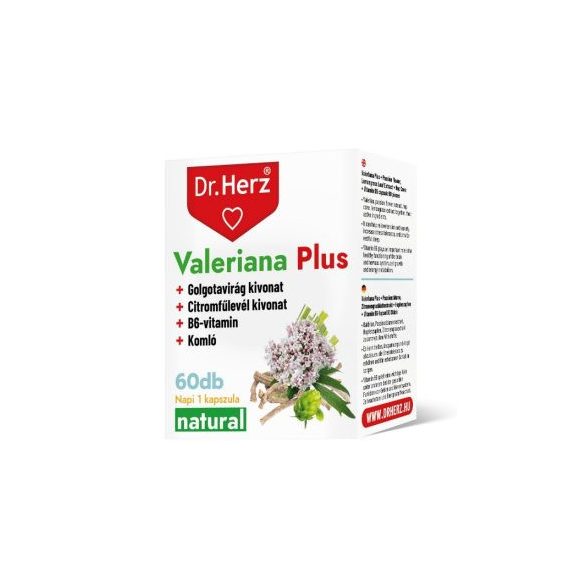 DR Herz Valeriana Plus 60 db kapszula