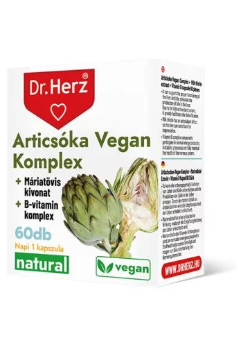 DR.HERZ ATRICSÓKA VEGÁN KAPSZULA 60 db