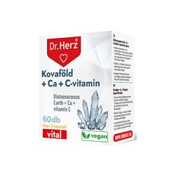 DR Herz Kovaföld + Ca + C-vitamin 60 db kapszula DOBOZ