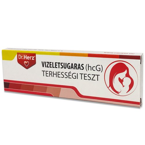 DR.HERZ VIZELETSUGARAS (10 MLU/ML HCG)TERHESSÉGI TESZT 1DB