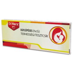   DR.HERZ EGYLÉPÉSES(10 MLU/ML HCG) TERHESSÉGI TESZTCSIK 1DB