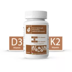   Natur Tanya® D3 és K2-VITAMIN EGYÜTT! 4000IU D3-vitamin és 60mcg K2 kivonat 1 tablettában! 100db