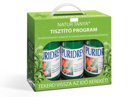 Natur Tanya® 60 napos Tisztító Program – A sav-bázis egyensúlyhoz, és a salakanyagok kivezetéséhez