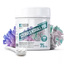   Natur Tanya® Szerves korall por 150 gr - okinawai korall eredetű kalciumot és magnéziumot tartalmazó étrend-kiegészítő