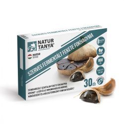   Natur Tanya® Fermentált Fekete Fokhagyma - 800 mg szagtalan fekete fokhagyma kivonattal