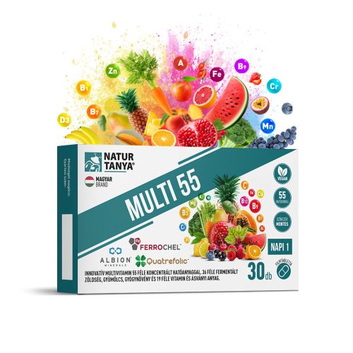 Natur Tanya® MULTI 55 – Fermentált multivitamin