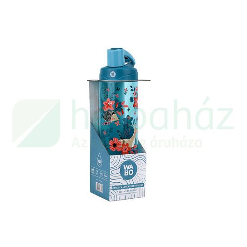 Wabo Műanyag Palack Csatos Zöld/Állatos 750Ml 1Db
