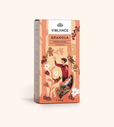 Viblance granola mézeskalácsos 275 g