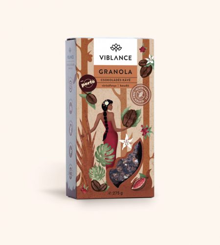 Viblance granola csokoládés kávés 275 g