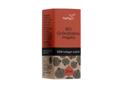 Herbys bio gránátalma magolaj hidegen sajtolt 20 ml