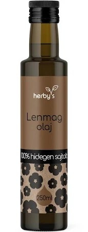 Herbys lenmagolaj hidegen sajtolt 250 ml