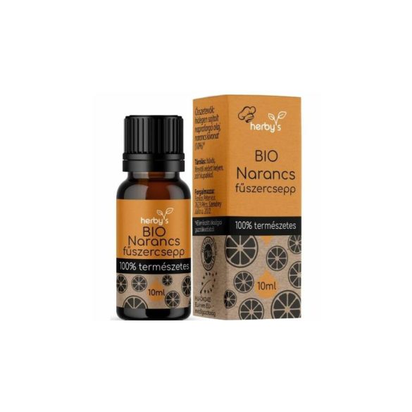 Herbys bio narancs fűszercsepp 10 ml