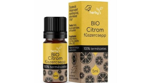 Herbys bio citrom fűszercsepp 5 ml