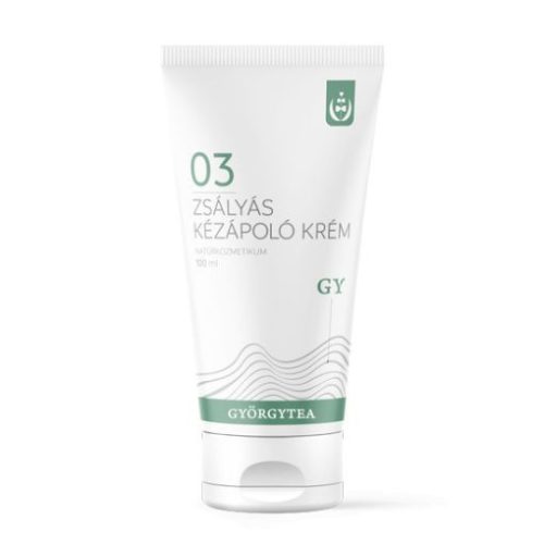Györgytea Zsályás kézápoló krém 100ml 03