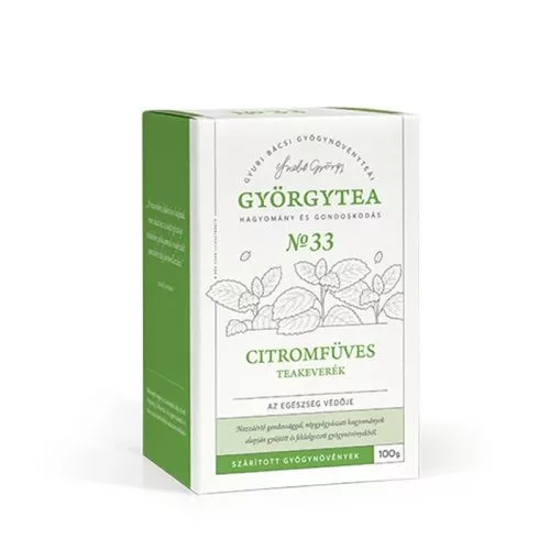 Györgytea Citromfüves teakeverék 100g Az egészség védője No.33