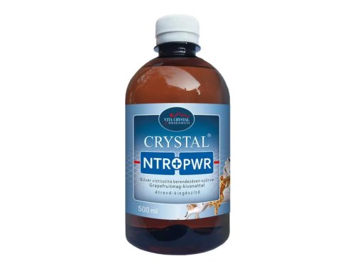 Crystal silver natur power étrend-kiegészítő ital 500 ml