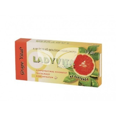 Grape vital ladyvita hüvelykúp 10x2gr 1 db