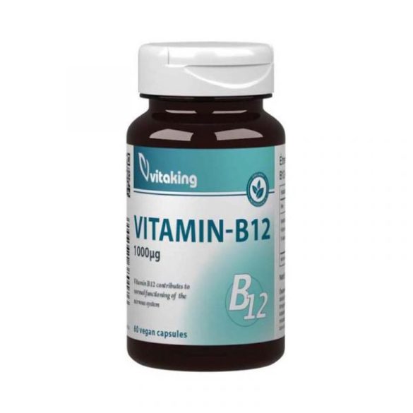 Vitaking B-12 vitamin 1000 mcg (60) kapsz.