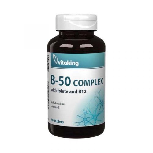 VITAKING B-50 COMPLEX VITAMIN KAPSZ.60 db