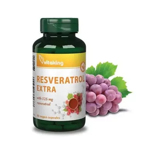 Vitaking Rezveratrol extra (90) vegan caps.