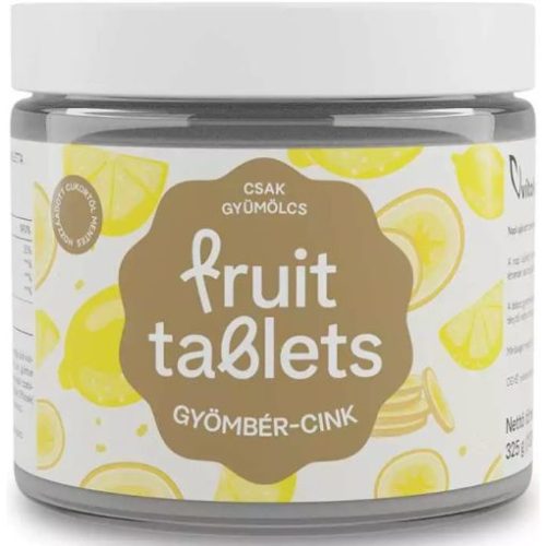 Vitaking Fruit tablets GYÖMBÉR-CINK 325g (130 db)