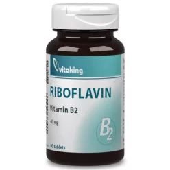 Vitaking B-2 Vitamin Riboflavin 40mg (60) Tabl.