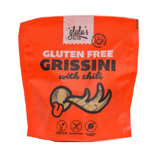 Glulu freefrom cukormentes chilis grissini 100 g