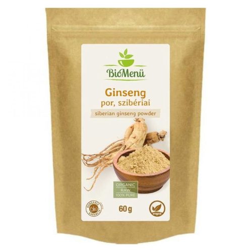 Bio menü bio ginseng por szibériai 60 g