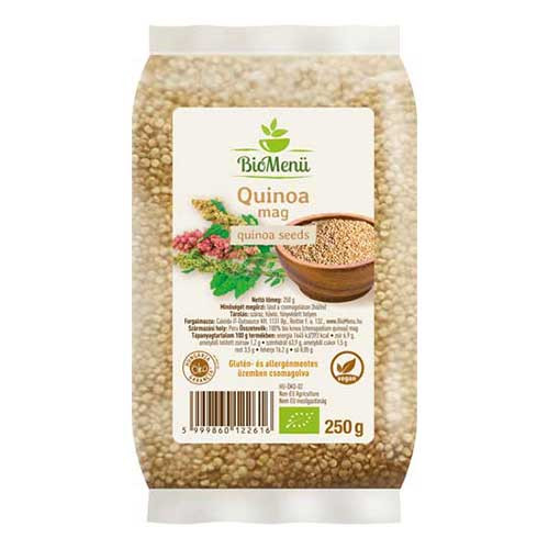 BioMenü BIO QUINOA mag 250 g  Új termék