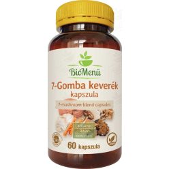 BioMenü BIO 7-GOMBA keverék kapszula 60 db  Új termék