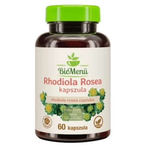 Bio menü bio rhodiola rosea 500 mg kapszula 60 db