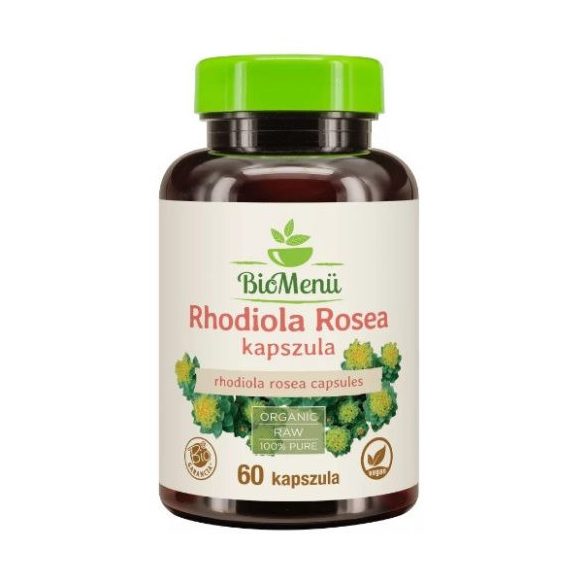 Bio menü bio rhodiola rosea 500 mg kapszula 60 db