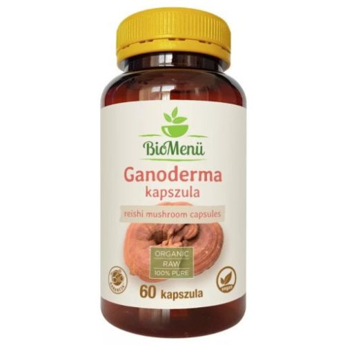 BioMenü BIO GANODERMA kapszula 60 db 440 mg-os kapszula