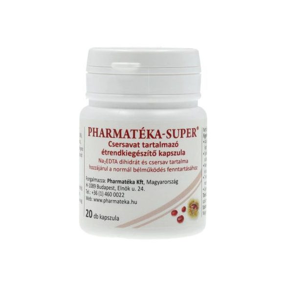 PHARMATÉKA SUPER KAPSZULA 20DB