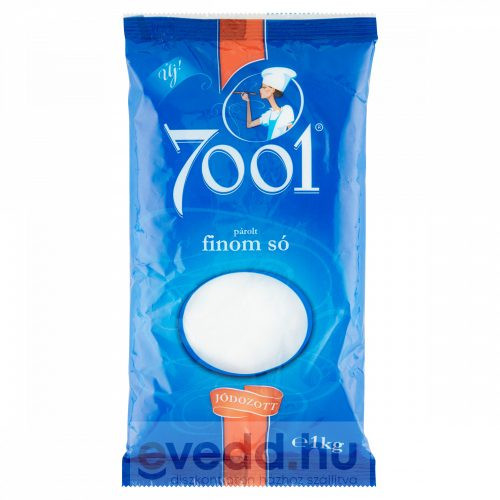 7001 Őstengeri Jódozott Párolt Finom Só 1000Gr