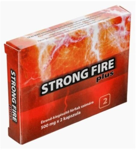 Strong Fire Max - étrendkiegészítő kapszula férfiaknak (2db)