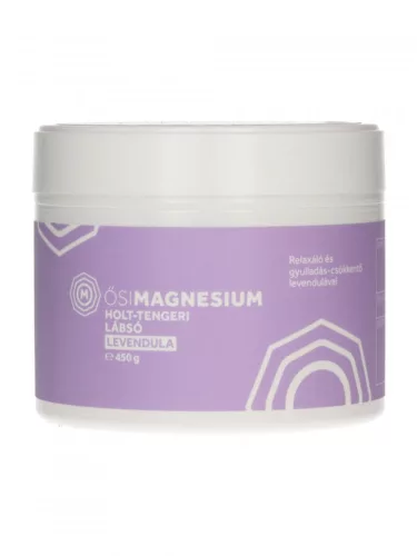 Ősi magnézium lábsó levendulás holt-tengeri 450 g