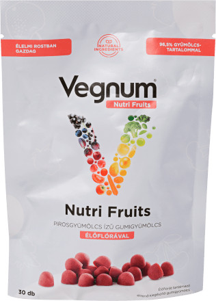 Vegnum nutrifruits élőflóra pirosgyümölcs 30 db