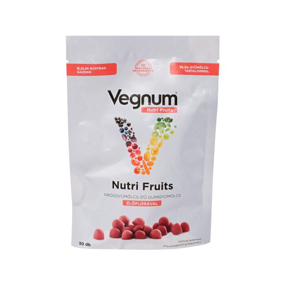 Vegnum nutrifruits élőflóra pirosgyümölcs 30 db