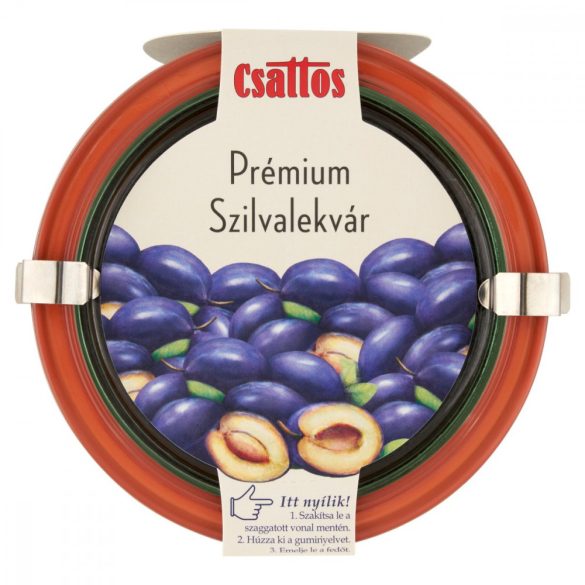 Csattos prémium szilvalekvár 600 g