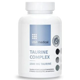 Usa Medical Taurine Complex - Taurin Komplex Kapszula B-Vitaminokkal 1500Mg 90Db
